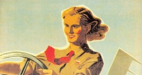 Młodzieży – naprzód do walki o szczęśliwą, socjalistyczną wieś polską, plakat Witolda Chmielewskiego, 1951 r. /Encyklopedia Internautica