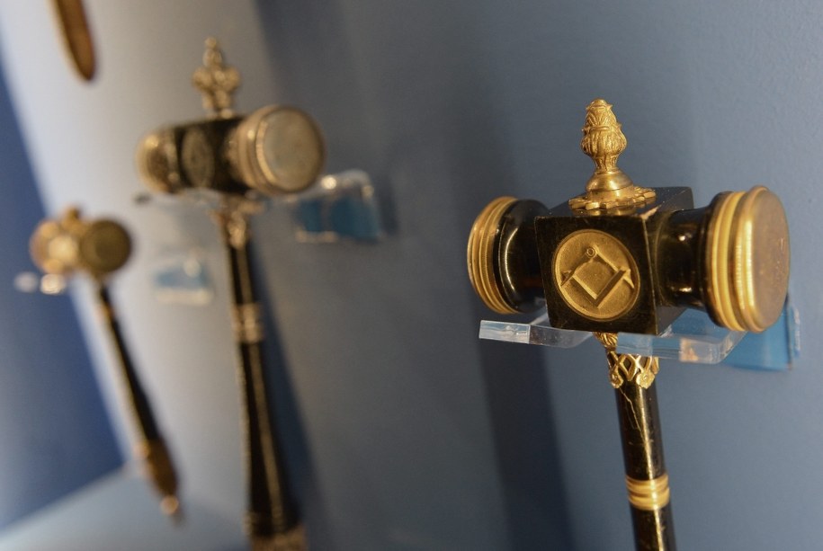 Młotki masońskie /Marcin Obara /PAP