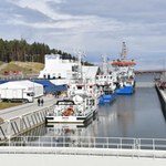 Mniej statków przepłynęło przez Mierzeję Wiślaną. Podano najnowsze dane