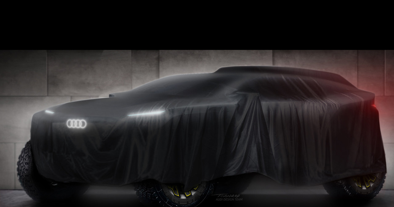 Mniej więcej takim samochodem Audi chce rywalizować w Dakarze w sezonie 2022 /Informacja prasowa