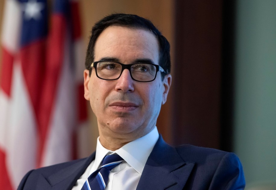 Mnuchin nie chciał przesądzać, czy rozmowy zakończą się do lipca, wyraził jednak przekonanie, że obu krajom zależy na dojściu do porozumienia /ERIK S. LESSER /PAP/EPA