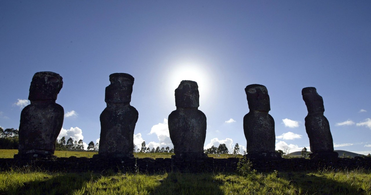 Moai mogą zniknąć z powierzchni ziemi /AFP