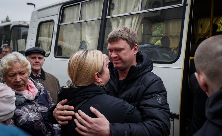 Mobilizacja w Moskwie /PAP/EPA/YURI KOCHETKOV /PAP/EPA