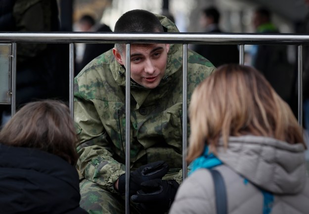 Mobilizacja w Rosji /YURI KOCHETKOV /PAP/EPA