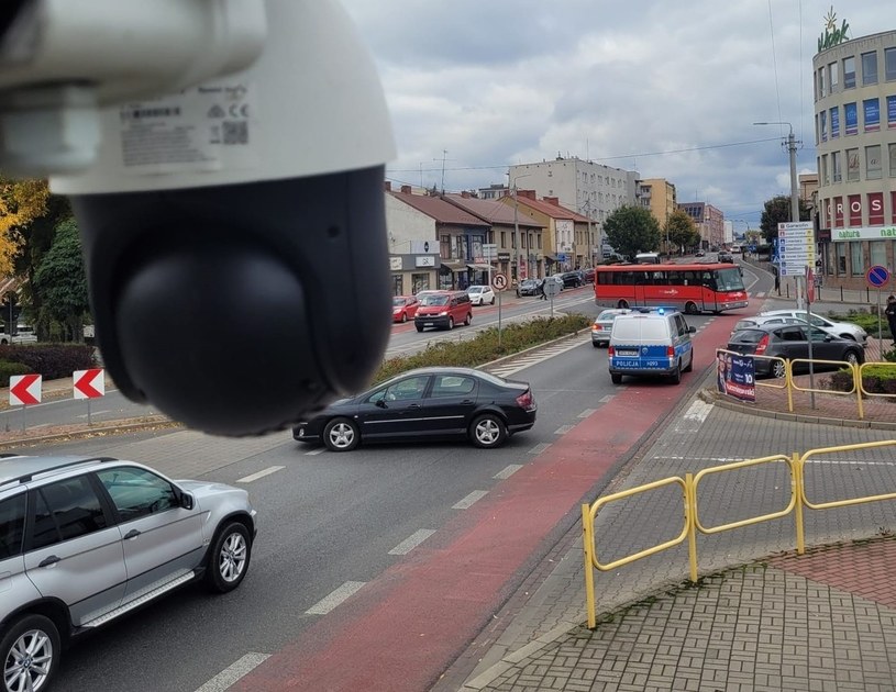 Mobilne kamery pozwalają na monitorowanie sytuacji w różnych miejscach. /KPP w Garwolinie /Policja