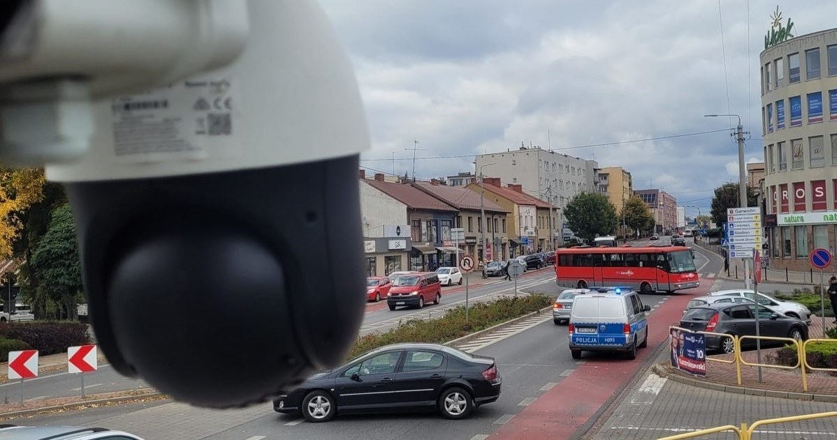 Mobilne kamery pozwalają na monitorowanie sytuacji w różnych miejscach. /KPP w Garwolinie /Policja