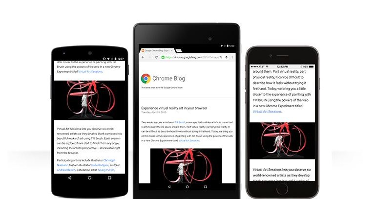 Mobilny Google Chrome będzie jeszcze łatwiejszy w użytkowaniu /materiały prasowe