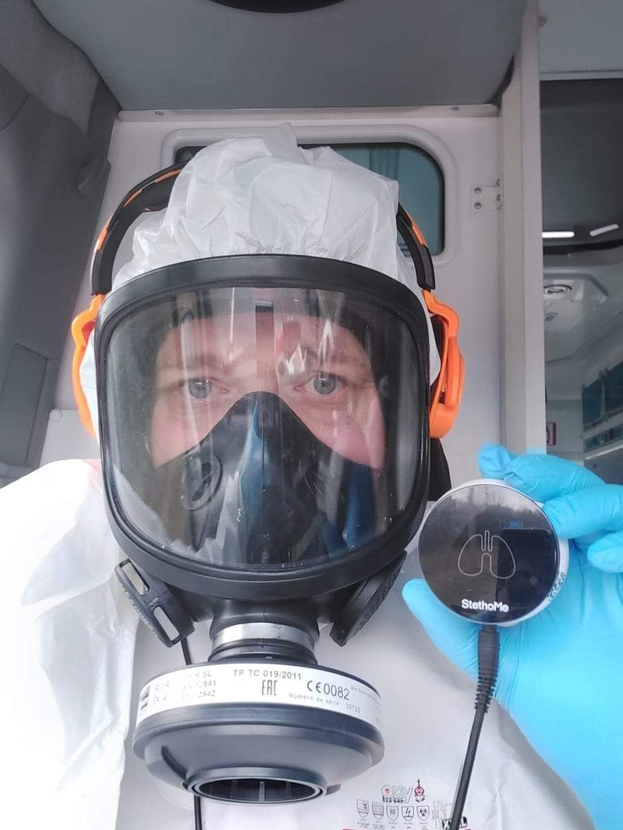 Mobilny stetoskop z Poznania /Mateusz Chłystun /RMF FM