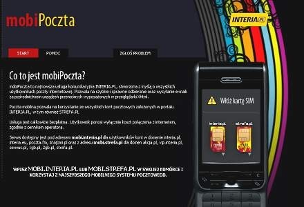 mobiPoczta w portalu INTERIA.PL /INTERIA.PL