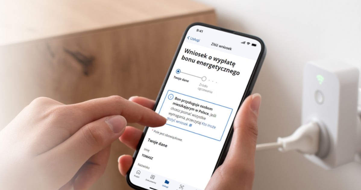 mObywatel z nową usługą. To bon energetyczny. /Ministerstwo Cyfryzacji /materiały prasowe
