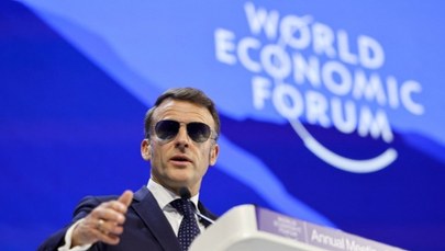 Mocne przemówienie Macrona w Davos: Prawo silniejszego
