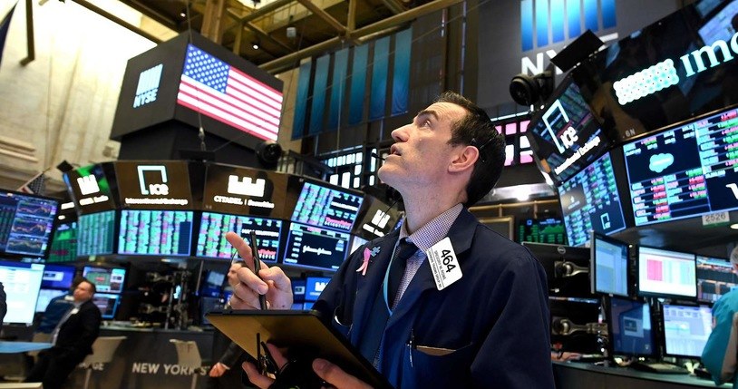 Mocne spadki na Wall Street /AFP