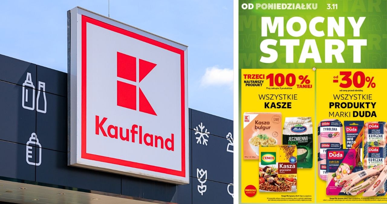 Mocny start tygodnia! Ceny w dół aż o 50% – w Kauflandzie zrobisz zapasy za pół darmo! /Kaufland /INTERIA.PL