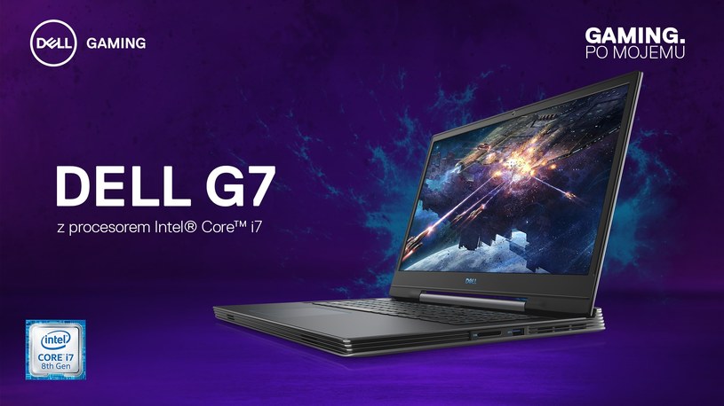 Model Dell G7 /materiały prasowe