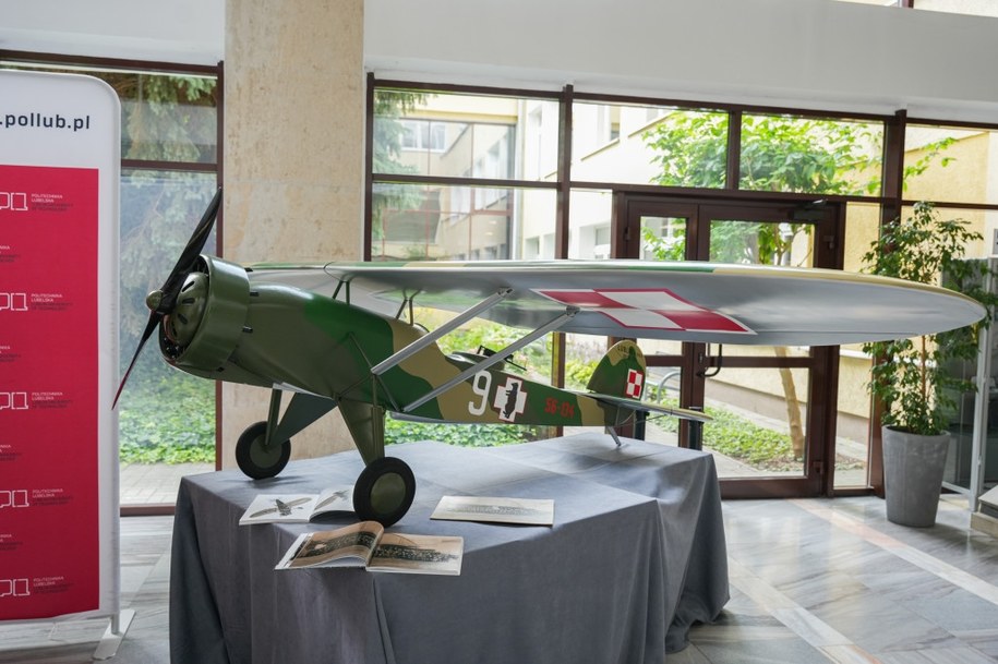 Model samolotu Lublin R-XIII /fot. Tomasz Maślona /Materiały prasowe