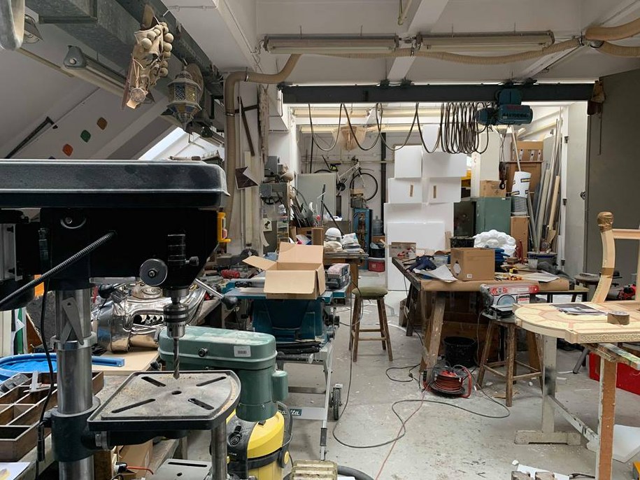 Modelatornia, czyli miejsce, gdzie powstaje „coś z niczego”, Teatr Polski w Warszawie /Fot. Marcelina Szuniewicz /RMF FM