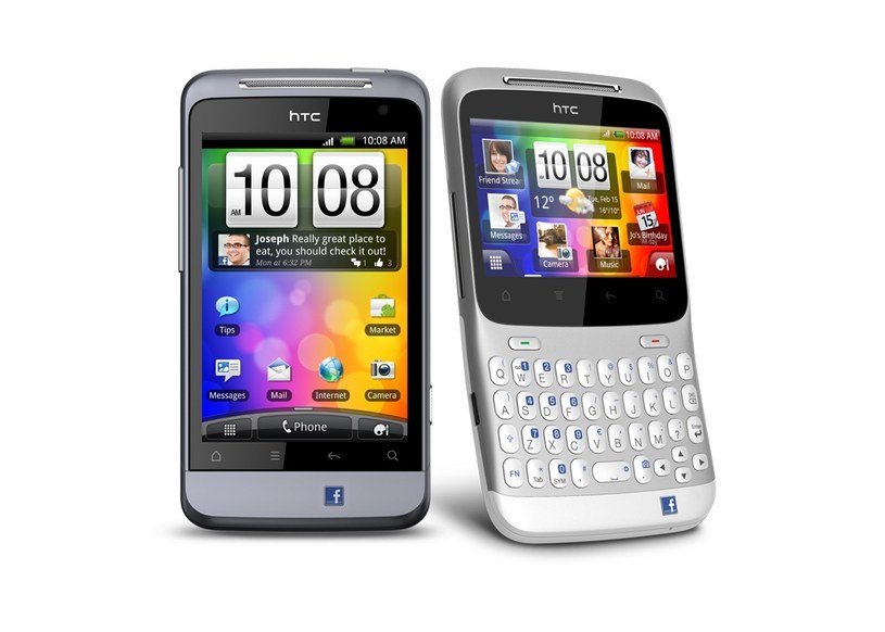 Modele HTC Salsa oraz ChaCha nie zyskały nigdy szczególnej popularności. Czy z nowym smartfonem do Facebooka będzie inaczej? /materiały prasowe