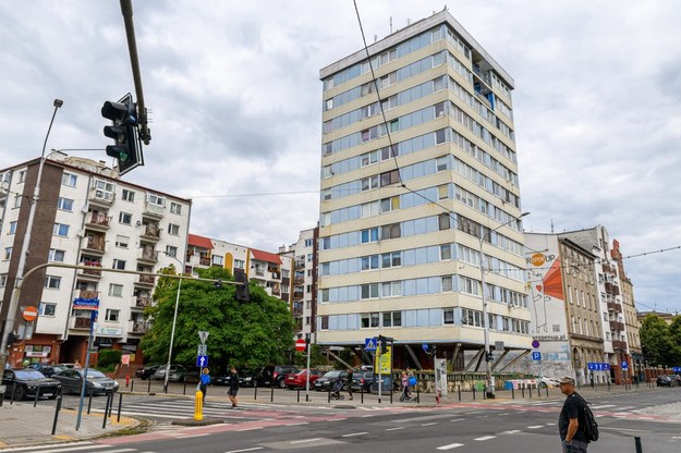 Modernistyczny budynek przy ulicy Kościuszki we Wrocławiu / 	Maciej Kulczyński    /PAP