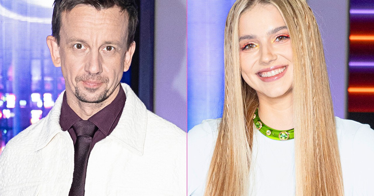 Modest Ruciński, Julia Żugaj w "Twoja Twarz Brzmi Znajomo" /Polsat /materiały promocyjne