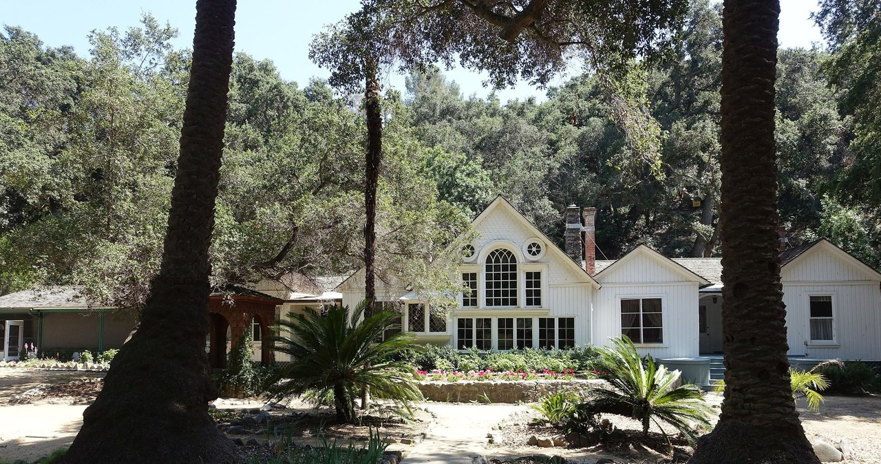 Modjeska Canyon w Kalifornii. Posiadłość Heleny Modrzejewskiej, w której mieści się muzeum poświęcone wielkiej aktorce, Modjeska Canyon, Kalifornia /Wojtek Laski /East News