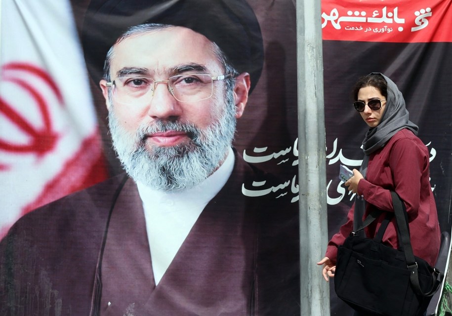 Modżtaba Chamenei /EPA/ABEDIN TAHERKENAREH /PAP