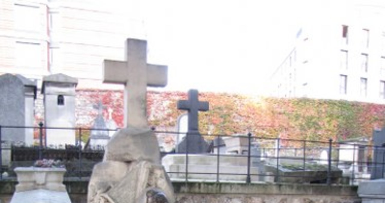 Mogiła Juliusza Słowackiego na Cmentarzu Montmartre