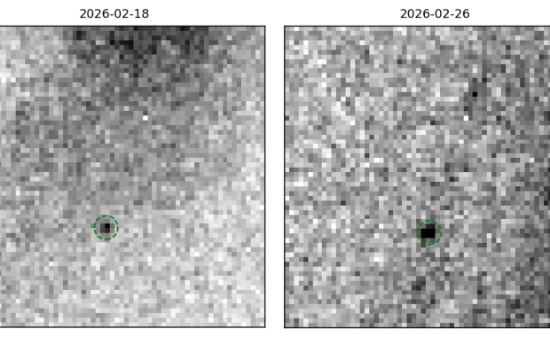 Mogła zagrozić Ziemi, potem Księżycowi. Przeleci bezpiecznie