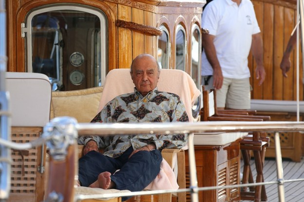 Mohamed Al-Fayed, zdj. z 2015 r. /Abaca /East News