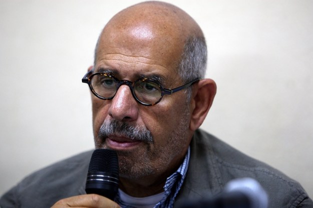 Mohamed ElBaradei /KALED EL FIQI /PAP/EPA