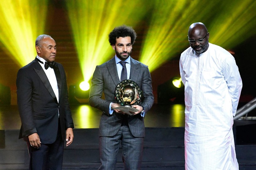 Mohamed Salah z nagrodą dla najlepszego piłkarza Afryki /AFP