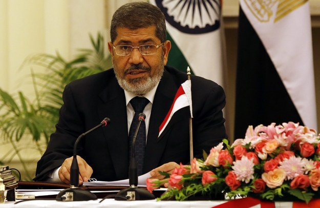 Mohammed Mursi /HARISH TYAGI   /PAP/EPA