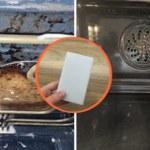 Mój piekarnik przed i po mówi wszystko. Ta gąbka za 4,49 zł zrobiła robotę