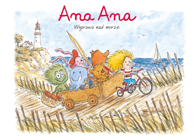 Mój pierwszy komiks 5+ Ana Ana. Wyprawa nad morze, tom 3