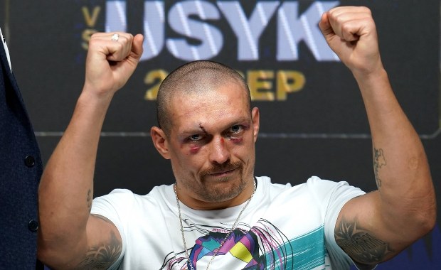 "Moja dusza należy do Boga, moje ciało do Ukrainy". Ołeksandr Usyk wstąpił do oddziału obrony