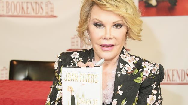 "Moja książka jest zabawna!" - Joan Rivers nie lubi krytyki pod swoim adresem/fot. Michael Loccisano /Getty Images
