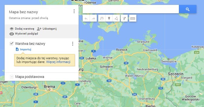 Moje Mapy Google pozwalają na tworzenie własnych map. /Google My Maps /materiał zewnętrzny