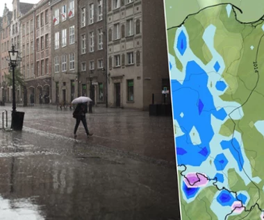 Mokro, nieprzyjemnie i chłodniej. Tydzień nie zaczyna się dobrze