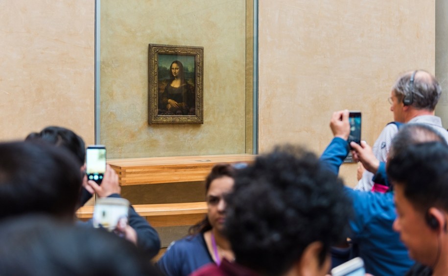 Mona Lisa pędzla Leonarda Da Vinci /Shutterstock