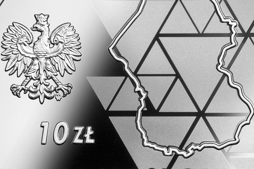 Moneta kolekcjonerska NBP: "100. rocznica III Powstania Śląskiego", szczegóły awersu /NBP