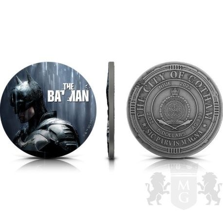 Moneta z Batmanem dołącza do serii numizmatów produkowanych we współpracy z Warner Bros. Discovery GCP /Mennica Gdańska /materiały prasowe