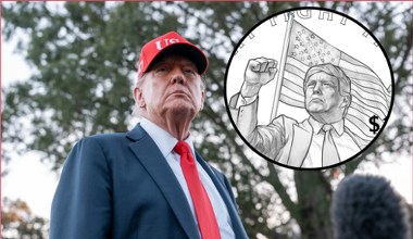 Moneta z wizerunkiem Trumpa. Są pierwsze szkice, projekt budzi kontrowersje