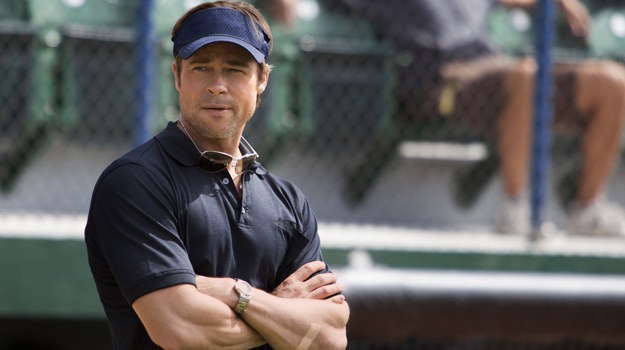 Brad Pitt jako menadżer drużyny bejsbolowej "Moneyball" /fot /materiały prasowe