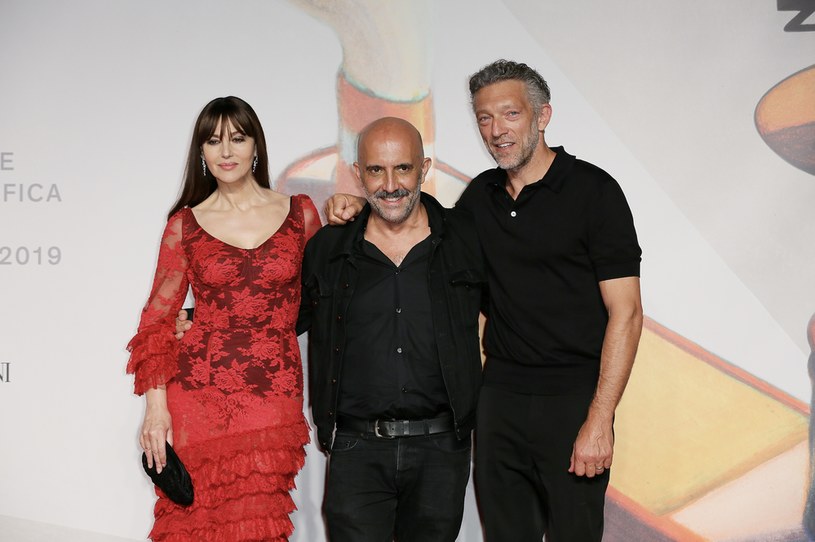 Monica Bellucci, Gaspar Noe i Vincent Cassel /Ernesto Ruscio /Getty Images