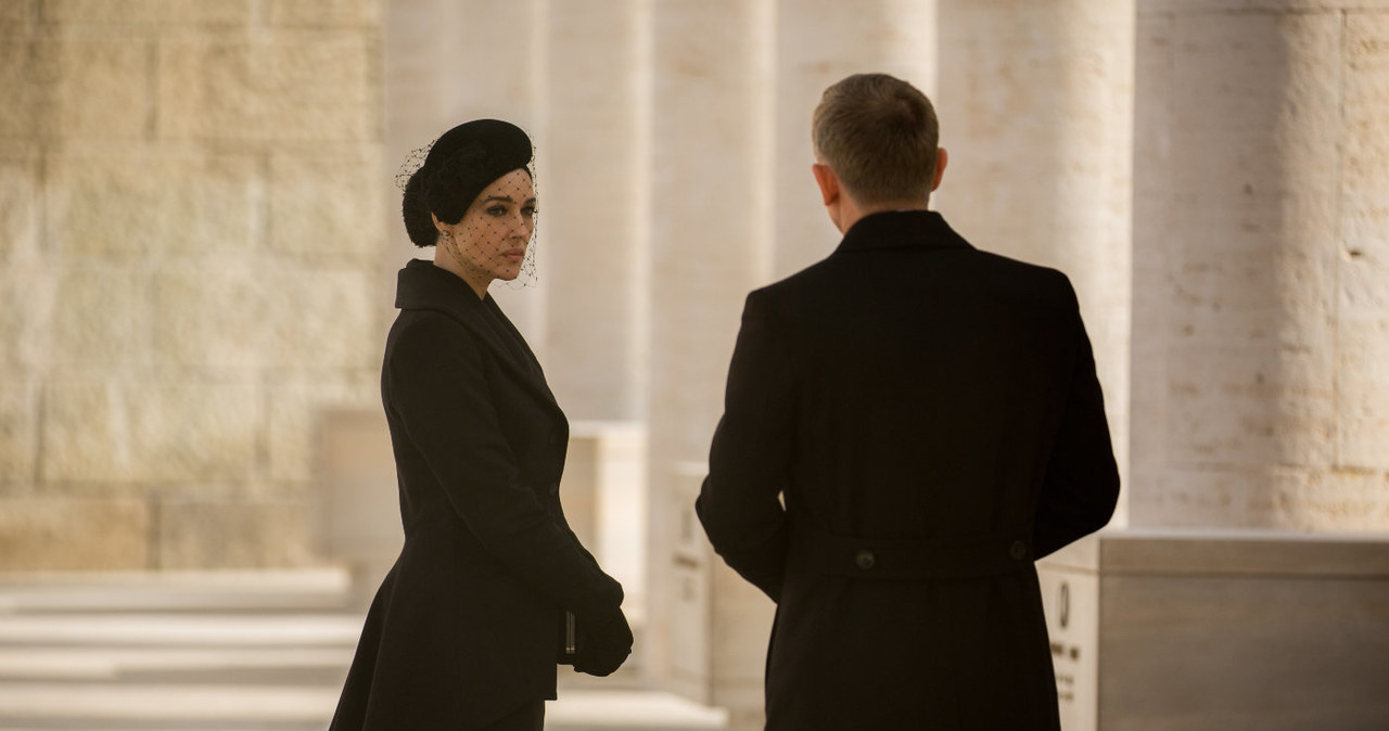 Monica Bellucci i Daniel Craig w filmie "Spectre" /materiały dystrybutora