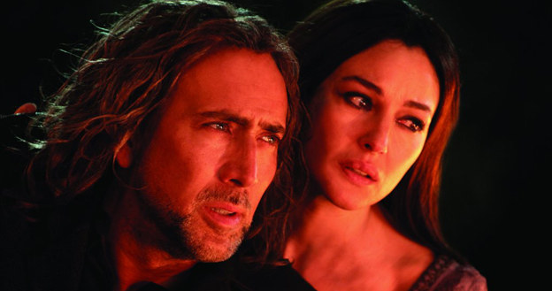 Monica Bellucci i Nicolas Cage w "Uczniu czarnoksiężnika" /materiały dystrybutora