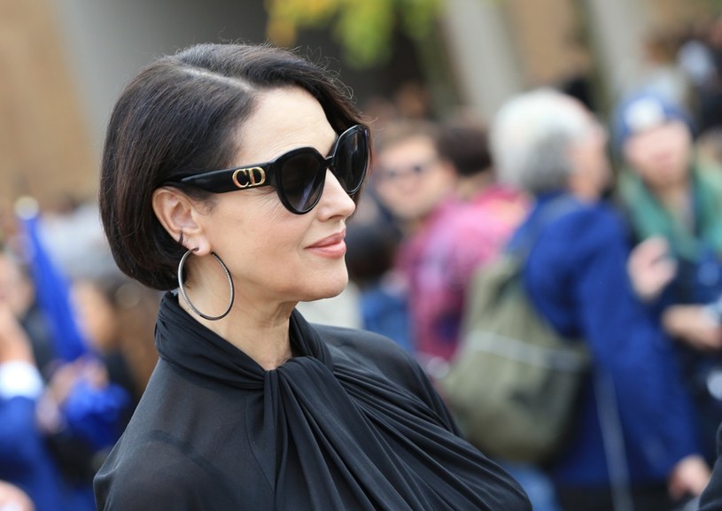 Monica Bellucci zmieniła ostatnio fryzurę /Pierre Teyssot / Splash News /East News