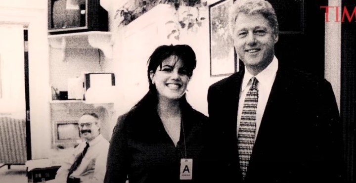Monica Lewinsky była zafascynowana Billem Clintonem /YouTube