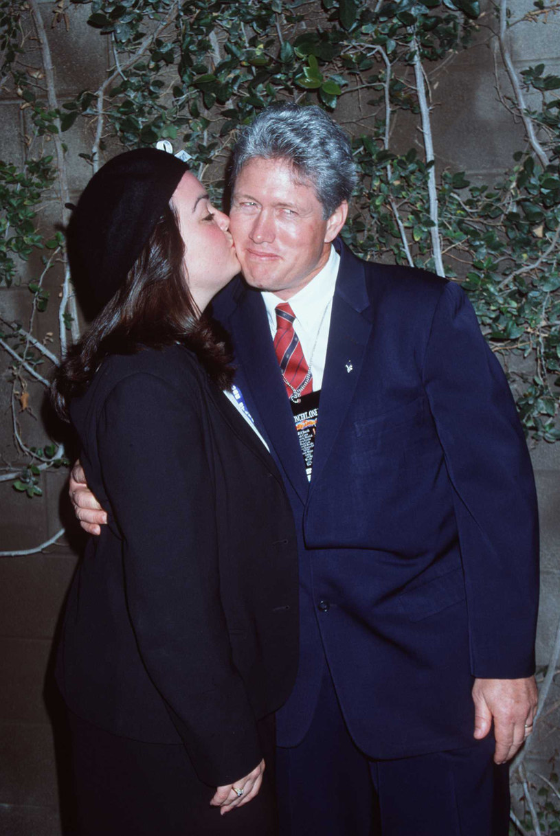 Monica Lewinsky i Bill Clinton /Brenda Chase /Getty Images