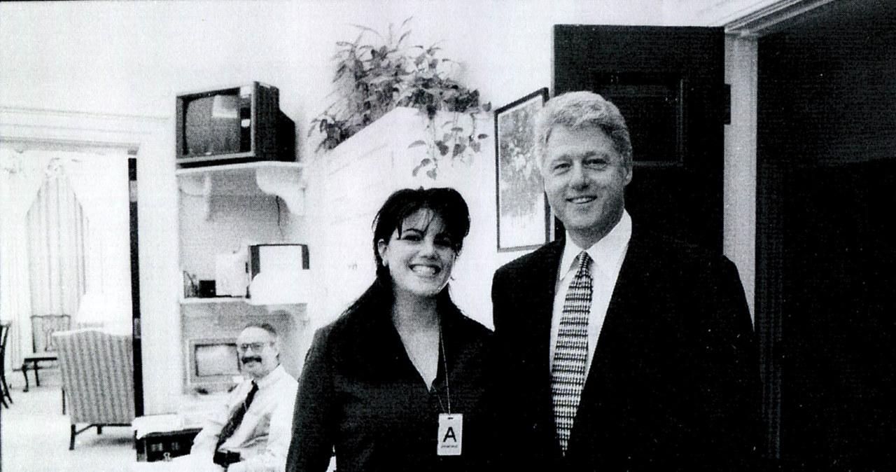 Monica Lewinsky i Bill Clinton /Getty Images