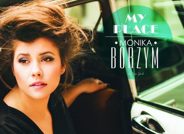 Monika Borzym na okładce płyty "My Place" /